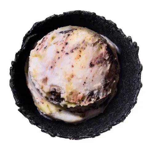 Eissorte Weiße Schokolade, Brownies & Pistazie von mein eis