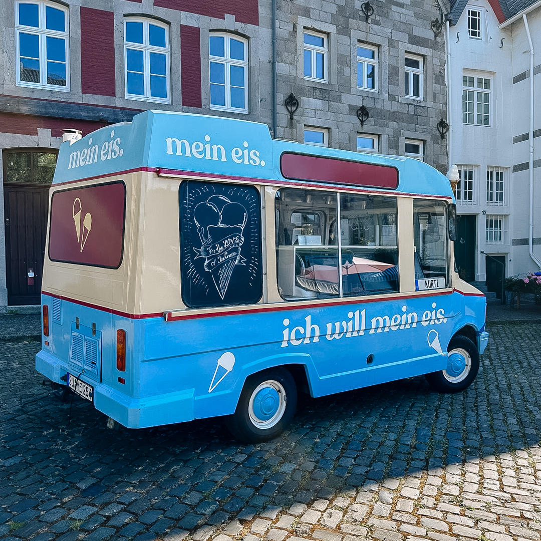 Eis Catering Firmenveranstaltung Eiswagen Mein Eis Oldtimer Speiseeis Köln Bonn Düsseldorf