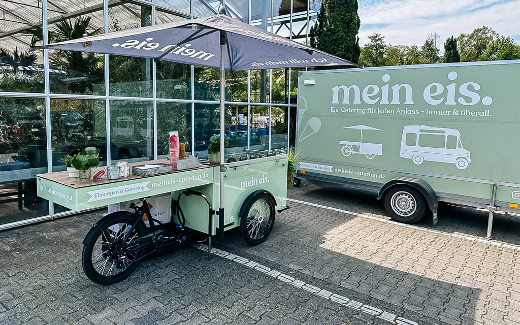 Eisfahrrad buchen mein eis Foodtruck Eisbike mobil koeln bonn duesseldorf